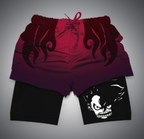 Shorts de gimnasio para hombre de Anime one piece