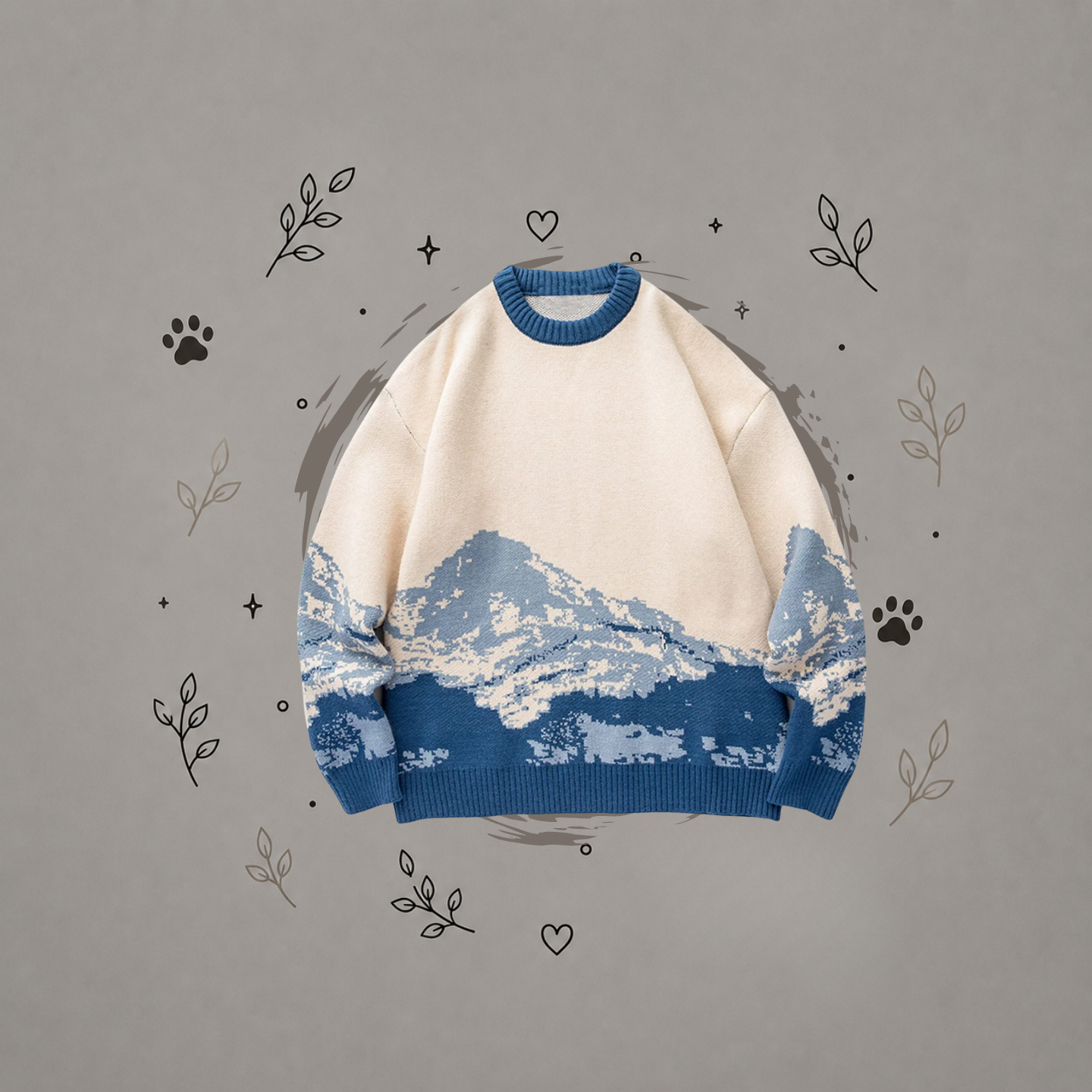 Suéter vintage para hombre