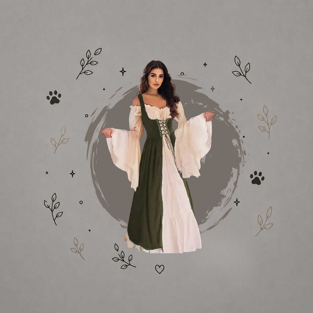 Vestido Renacentista Vianinfalo para Mujer