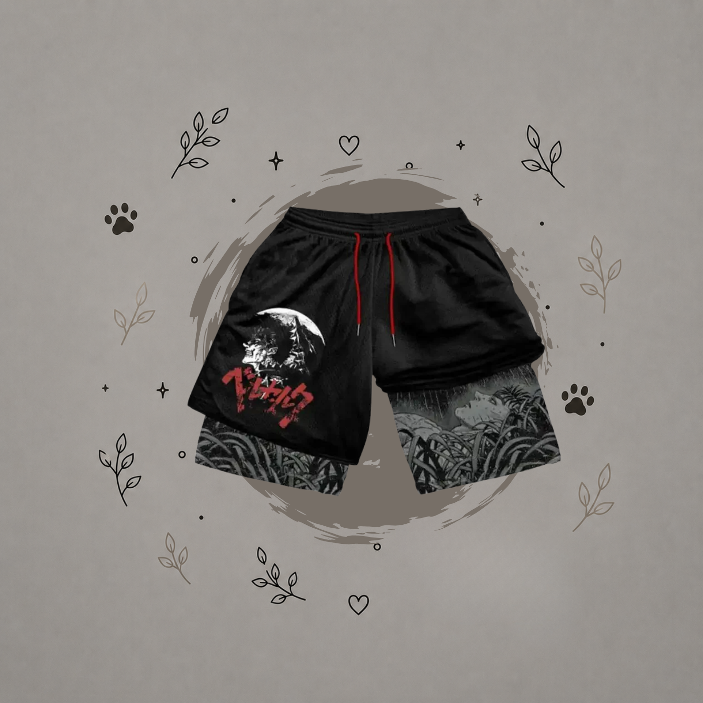 Shorts de Anime Berserk