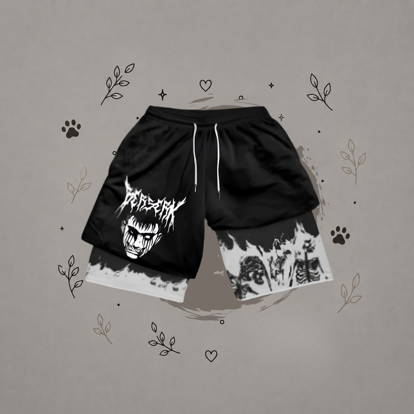 Shorts de Anime Berserk