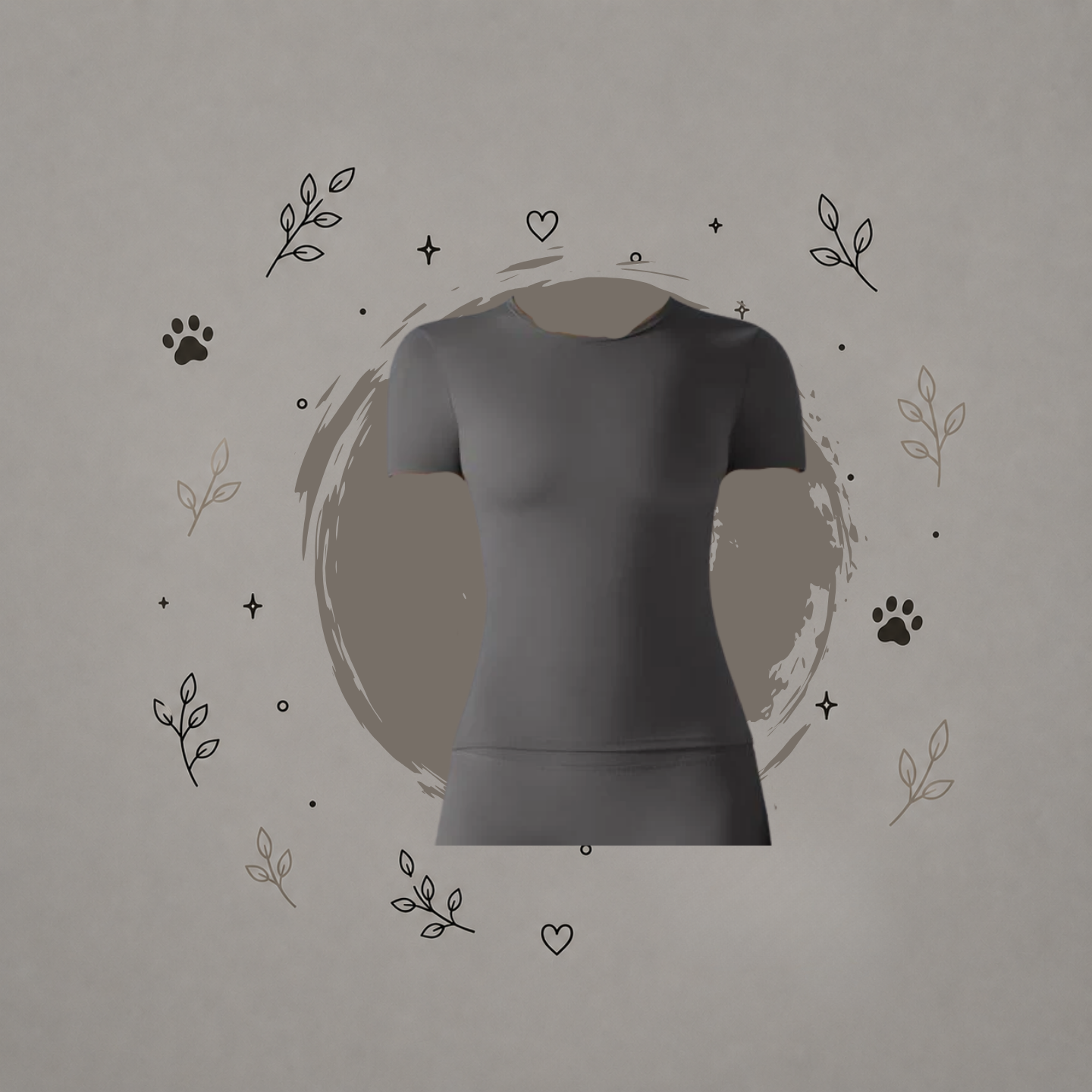 Camiseta deportiva de color sólido