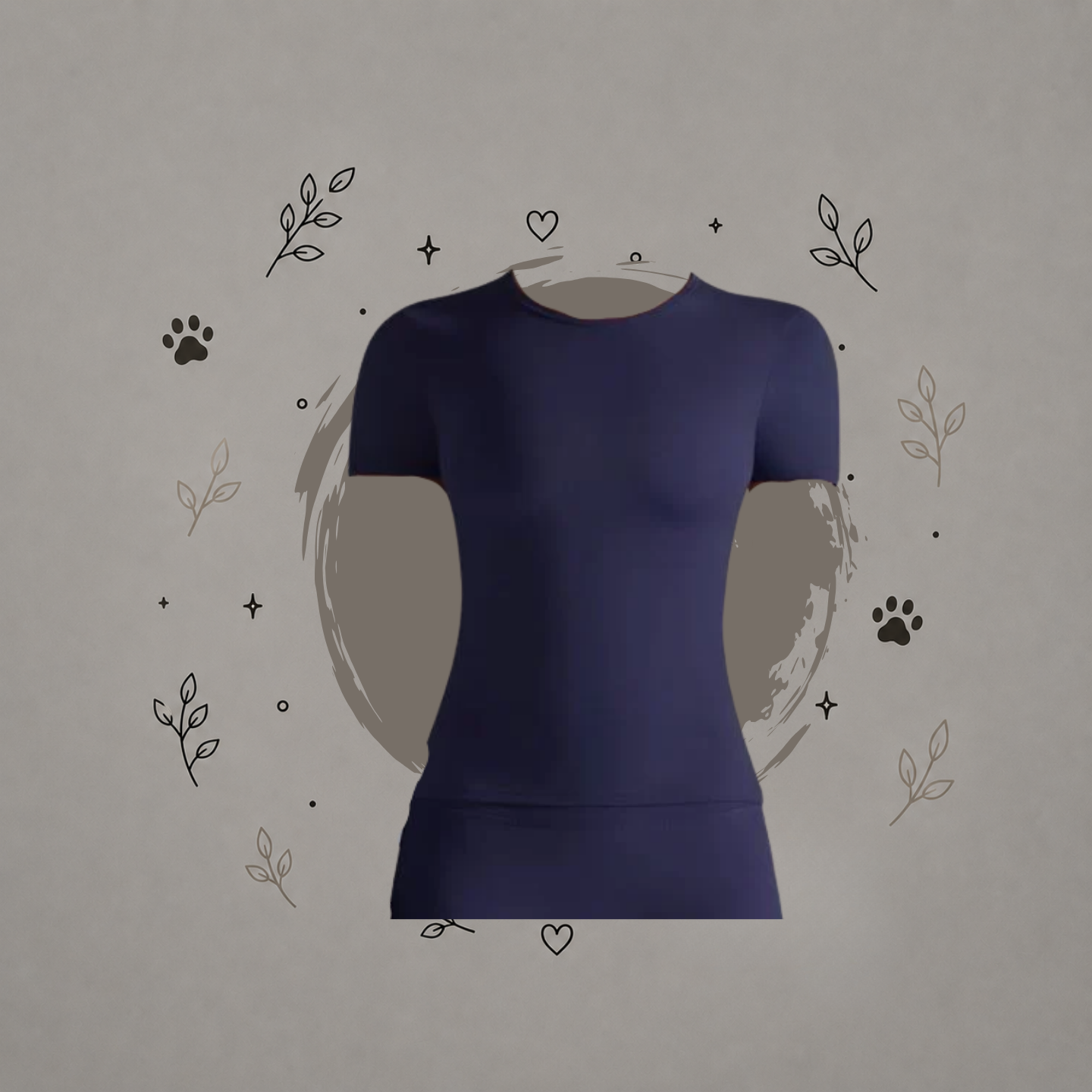 Camiseta deportiva de color sólido
