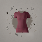 Camiseta deportiva de color sólido