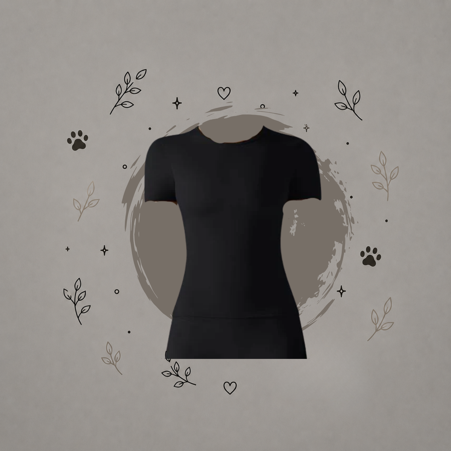 Camiseta deportiva de color sólido