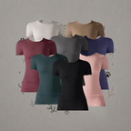 Camiseta deportiva de color sólido