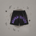 Shorts deportivos con estampado y cordón