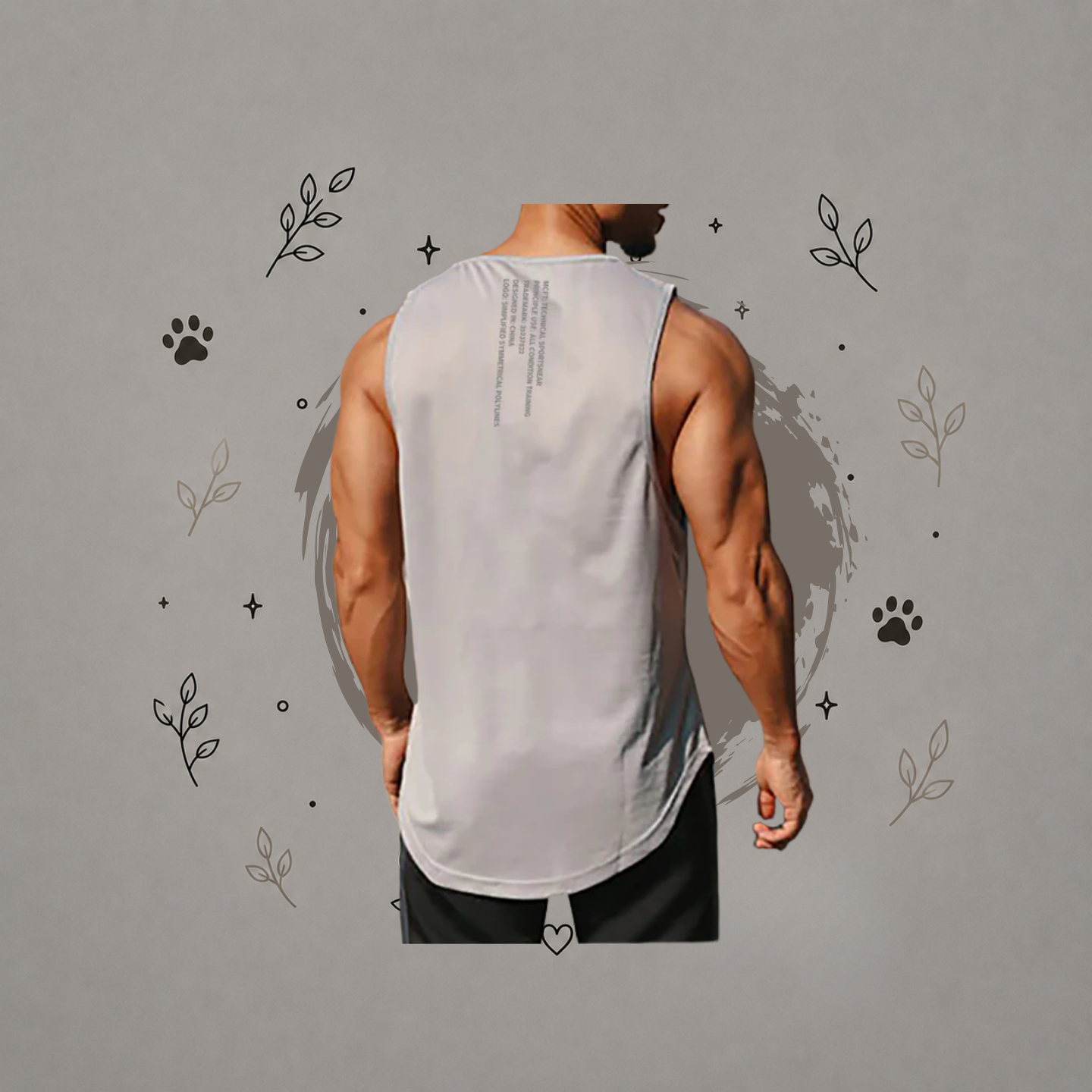 Chaleco de entrenamiento para hombre