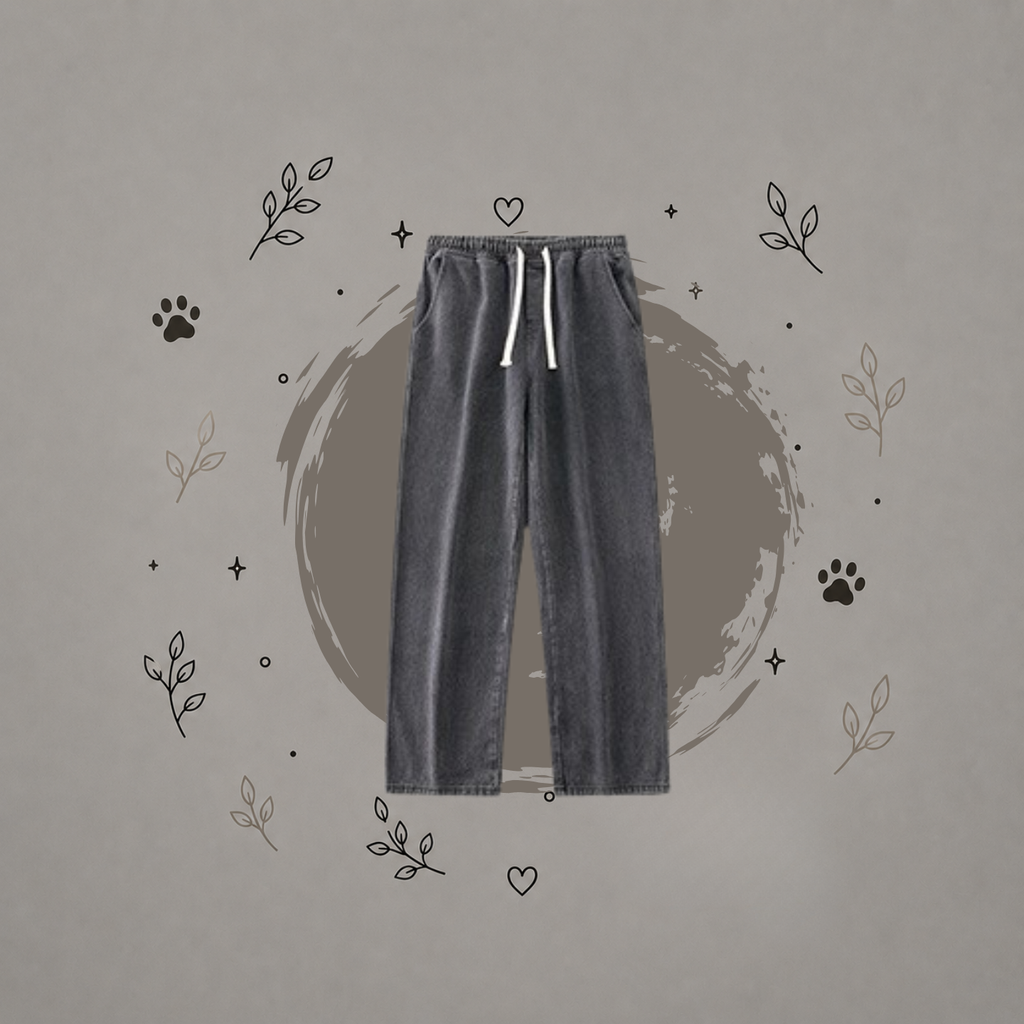 Pantalones de Mezclilla Holgados