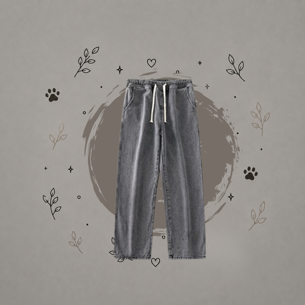 Pantalones de Mezclilla Holgados