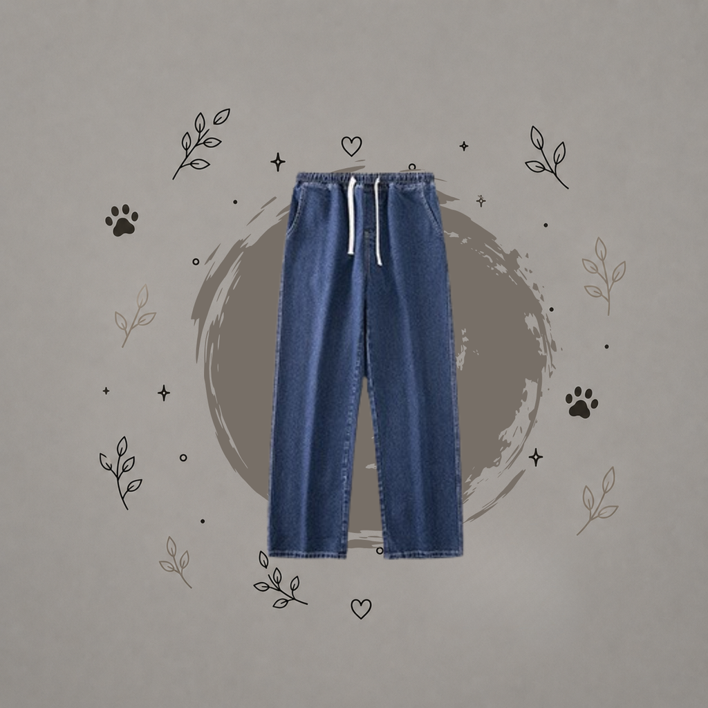 Pantalones de Mezclilla Holgados