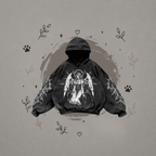 Sudadera con Capucha Estampada